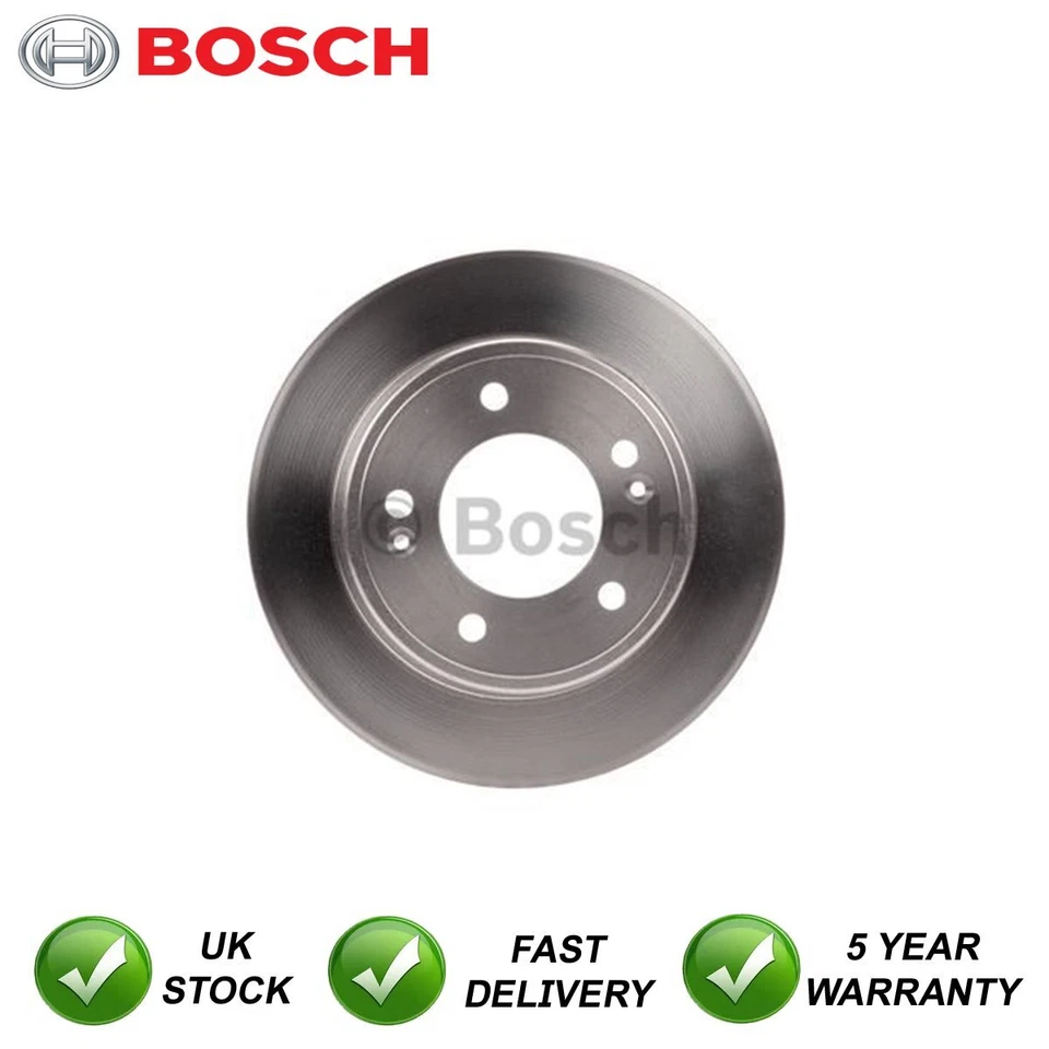 Brake Disc Rear Bosch Fits Hyundai i30 Kia Cee'D Pro + Other Models - Image 1 of 4