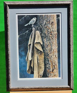 Robert Bateman - Wrangler's Campsite - Gray Jay -  Lithograph - Signed/Numbered - Picture 1 of 13