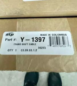Shift Selector Cable Y1397 ATP Professional Auto Parts - Picture 1 of 1