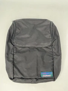 Vintage L.L. Bean Black Travel Toiletry Hanging Organizer Expanding Bag - Picture 1 of 11