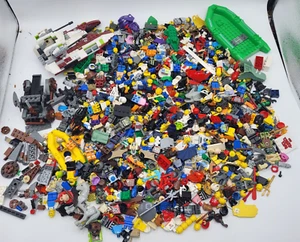 RIESIGE Lego Minifigur Lot Stck./Zubehör/Stücke/Großpackung/Minifiguren 3 Pfund City ++ - Bild 1 von 23