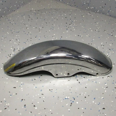 Guardabarros delantero OEM KAWASAKI cubierta de rueda / protector de barro 90-96 EN500 Vulcan 500 EN500A Foto 1 de 4