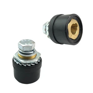 2 x Panel Socket Welding Cable Connector 50-70 DINSE 300-400 Amp - PS5070 - Picture 1 of 6