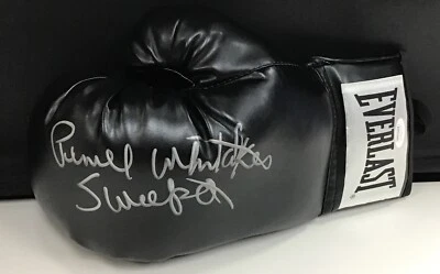 Pernell Whitaker Sweetpea Autographed Boxing Glove - JSA COA - Image 1 of 3