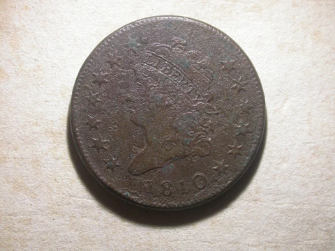 1810 Classic Head Large Cent Cover