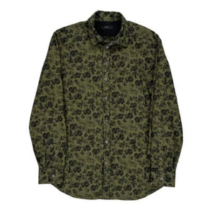 Diesel Shirt - Small Green Cotton - Picture 1 of 9