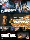 Phone Booth/Speed/The Siege [DVD], , Used; Very Good DVD