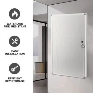 Wall-mounted Key Cabinet Storage Hooks Lock box Key Lock Box 96-bit - Picture 1 of 12