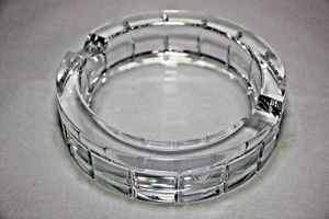 Orrefors Heavy Full Lead Crystal Signed Ashtray - Picture 1 of 7