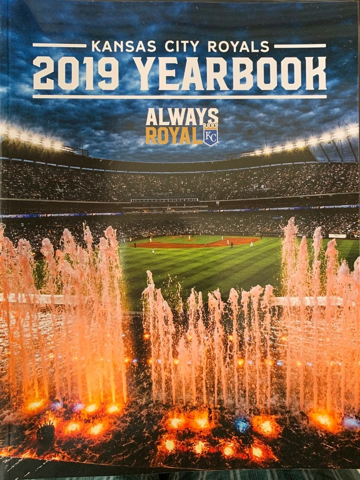 2019 KANSAS CITY ROYALS YEARBOOK MLB BASEBALL 208 PAGES PROGRAM WORLD SERIES - Image 1 of 1