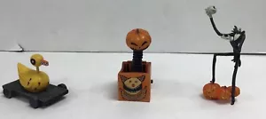 3 Nightmare Before Christmas Figurines Disney Tim Burton - Picture 1 of 7