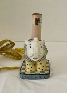 Small Vintage Elephant Nursery Lamp - Picture 1 of 12