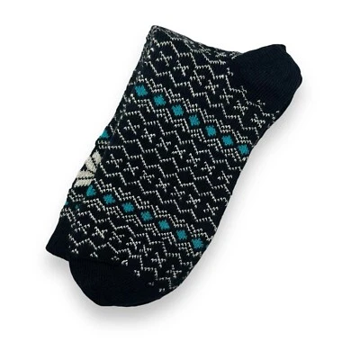 Mujer Fair Isle Copo de Nieve Bota Calcetines Invierno 1 Par Talla Única Se Adapta a la mayoría Foto 1 de 2