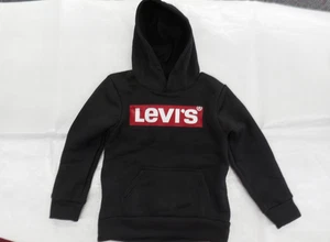 Sudadera con capucha negra con logotipo de Levi's para niños tallas pequeñas - grandes - Imagen 1 de 3