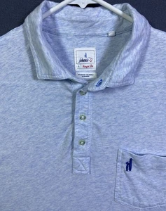 Johnnie-O HEATHERED ORIGINAL 2.0 Poloshirt Herren XL Golfblau $ 89 - Bild 1 von 9