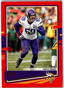 2020 Panini Donruss Football - #166 Jared Allen - Press Proof Red, Vikings - Picture 1 of 2