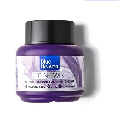 Removedor instantáneo de pintura de uñas Blue Heaven Dip N Twist, 40 ml Foto 1 de 4
