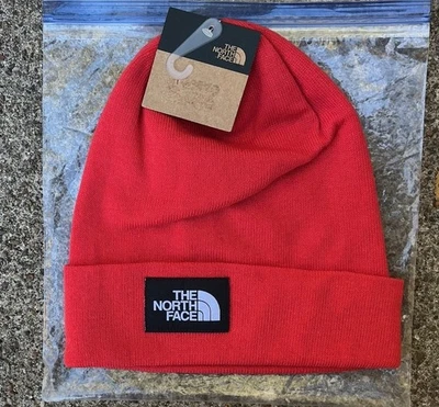 Gorro reciclado The North Face Dock Worker RARO ROJO ARDIENTE NUEVO CON ETIQUETAS Foto 1 de 4