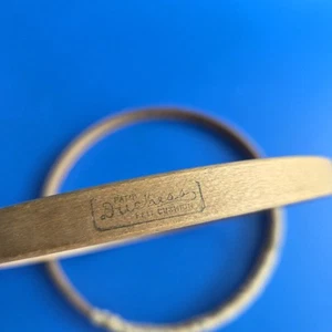 Vtg Duchess Wooden Embroidery Hoop 6" Felt Lined & Fabric Pad Antique Display - Picture 1 of 10