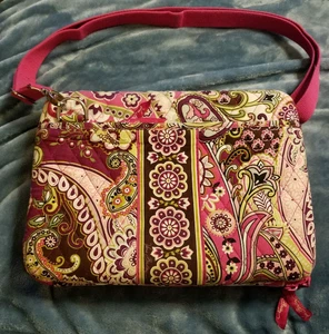 Vera Bradley Very Berry Paisley Hartschalenkoffer - Tablet Mini Laptop Elektronik - Bild 1 von 9