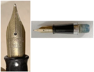 Vtg WATERMAN IDEAL Fountain Pen M24 Nib w/ Screw On Holder Section - Picture 1 of 5