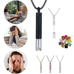 Breathing Resistance Anxiety Relief Necklace Yoga Practice - Picture 1 of 22