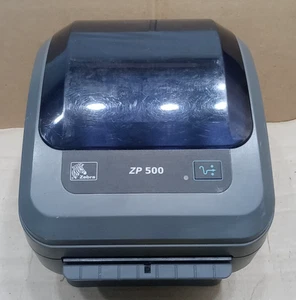 Zebra ZP 500 Etikettendrucker 120740-001 ohne Netzkabel wie Bilder - Bild 1 von 13