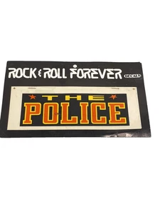 vintage ROCK & ROLL FOREVER decals stickers THE POLICE  - Picture 1 of 4