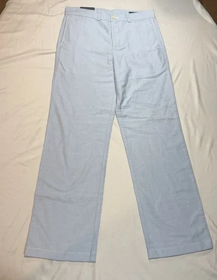 Nuevo Con Etiquetas Vineyard Vines Niño Club Pantalón Azul Calce Clásico Chino Talla 18 Foto 1 de 4