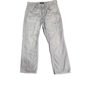Banana Republic Herren grau gerades Bein Jeans Größe 35 x 30 - Bild 1 von 8