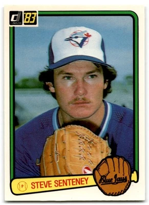 1983 Donruss Steve Senteney Rookie Toronto Blue Jays #52 - Image 1 of 2