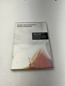 Adobe Creative Suite 3 Design Standard Software For Windows & Mac 2007 4 Disc - Picture 1 of 7