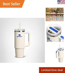 Reisefreundlicher 30 Unzen H2.0 Löscher Becher mit Flowstate Deckel & ergonomischem Griff - Bild 1 von 8