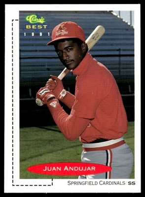 1991 Classic Best Juan Andujar Springfield Cardinals #80 - Image 1 of 2