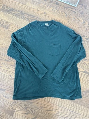 Vintage Jockey Long Sleeve Crewneck Green XL Made In USA - Image 1 of 4