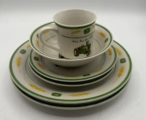 John Deere by Gibson Plates, Bowl, Mug - Picture 1 of 12