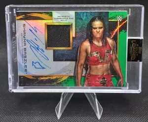2020 Topps Fully Loaded - Autographed Turnbuckle Green #A-SB Shayna Baszler /50 - Bild 1 von 2