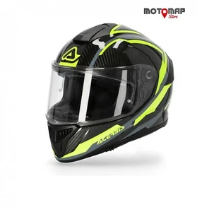 Casco Integrale Acerbis Carbonio Tarmak grigio giallo 0024518.290 - Foto 1 di 3
