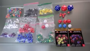 RGP Game Dice Collection D&D Polyhedral AD&D Gaming Sets Bulk Box Lot 4 Pounds - Picture 1 of 13