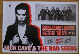 Cartel concierto original Nick Cave & The Bad Seeds '92 - Imagen 1 de 1