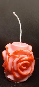 Geprägte Rose Soja Kerze - Bild 1 von 12