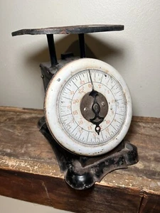 Antique Farm House  Country Rusty Crusty Scale Eureka Family Scale Works Co - Picture 1 of 11