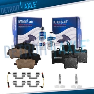 Front and Rear Ceramic Brake Pads for Mercedes-Benz C230 C240 SLK280 SLK300 - Picture 1 of 7