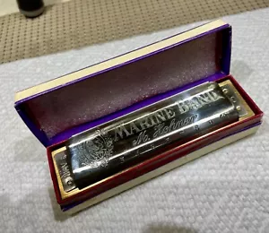 Harmonica Hohner Marine Band 1896, pre-war, key of C - Bild 1 von 6