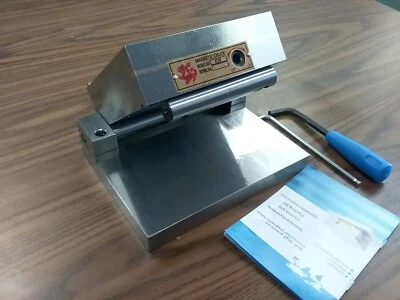 6x6" Magnetic Sine Plate Chuck 5" between Rollers 0.0004" accuracy PMC-SN66