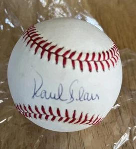 Paul Blair Signed Autograph OAL Baseball 1977-1978 New York Yankees - Picture 1 of 4