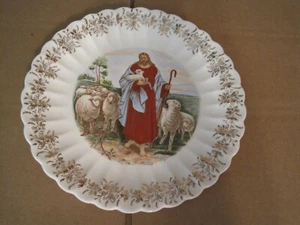 GOOD SHEPHERD FIRST EDITION PLATE 9 1/4" 23K GOLD SANDERS MFG. CO. NASHVILLE TN - Picture 1 of 9