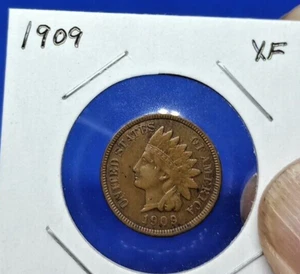 Indian Head Cent 1909 vz Erhaltung (38) - Bild 1 von 2