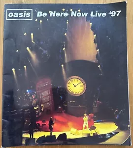 Oasis Be Here Now Live 1997 Tourprogramm, seltene Noel Liam Gallagher Memorabilia - Bild 1 von 11