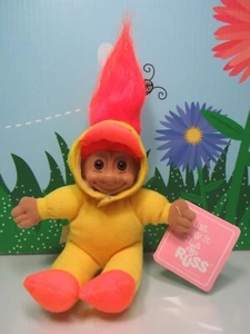 OSTERNENTE - 6" Russ Soft Troll Puppe - NEU mit Hängeetikett - Letzte - Bild 1 von 6